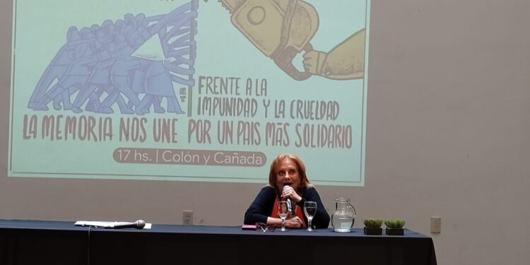 Miriam Lewin disertó en Las Varillas