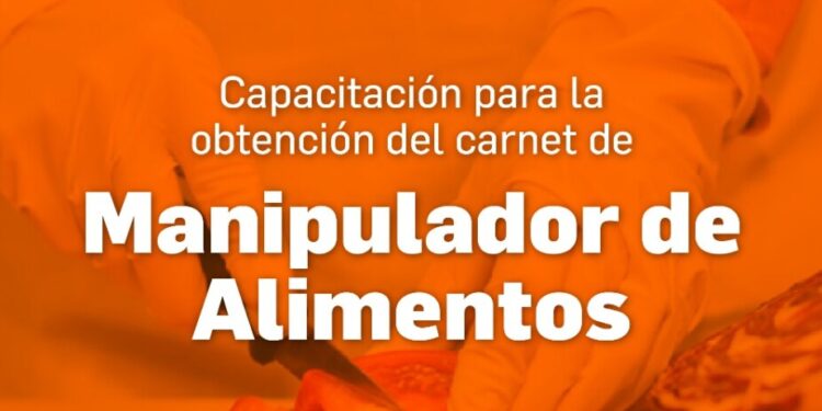 Capacitación para manipuladores de alimentos