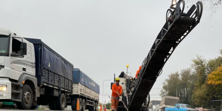 Arreglos en la Ruta 13