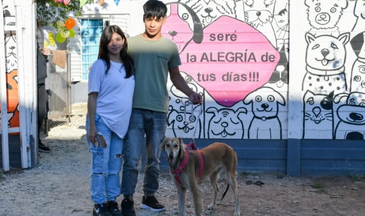 Festejo del día del animal en el Refugio Municipal