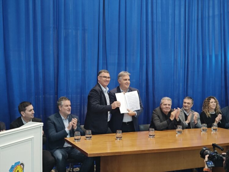 Llaryora realizó importantes anuncios en Laspiur e inauguró destacamento de Patrulla Rural