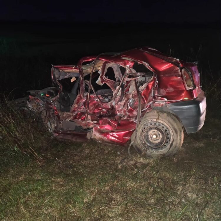 Accidente con dos víctimas fatales en la Ruta Nacional 158