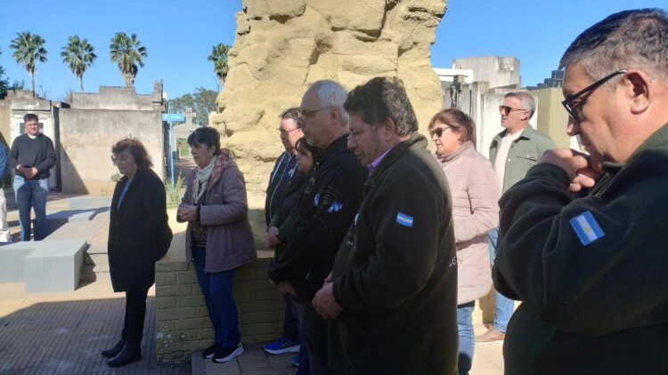 Homenajearon al excombatiente Jorge Daniel Ludueña