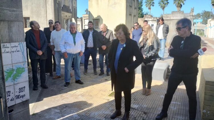 Homenajearon al excombatiente Jorge Daniel Ludueña