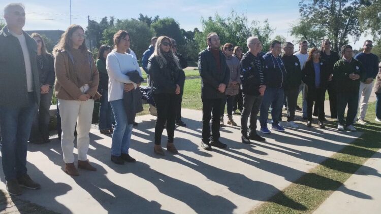 Homenajearon al excombatiente Jorge Daniel Ludueña