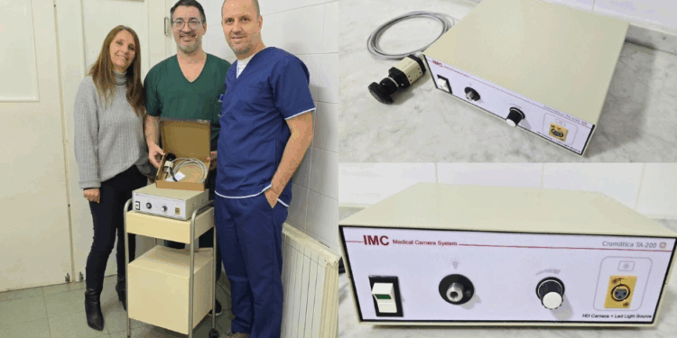 El Hospital Diego Montoya incorporó un equipo videolaparoscopio