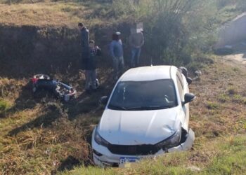 Pozo del Molle: motociclista sufrió graves heridas en accidente de tránsito