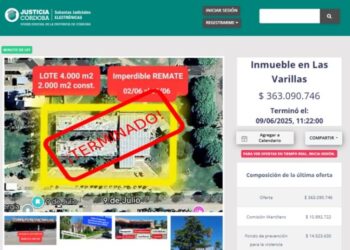 Subasta Gran Hotel: la mejor oferta fue de algo más de 363 millones de pesos