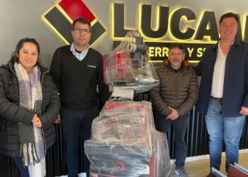 Dos empresas cedieron en comodato soldadoras a la municipalidad