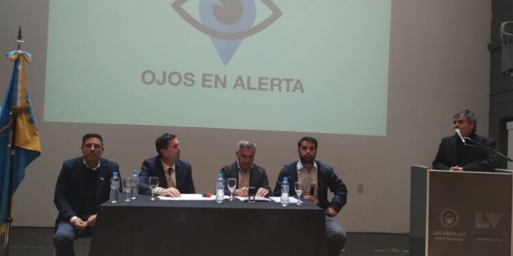 Presentaron el programa “Ojos en Alerta” en Las Varillas