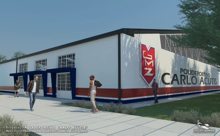 Así será el polideportivo del Instituto Gustavo Martínez Zuviria