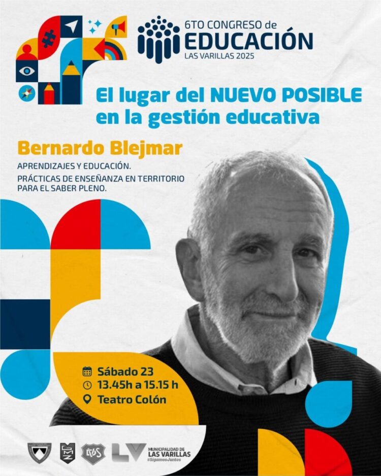 Presentaron el Congreso de Educación de Las Varillas