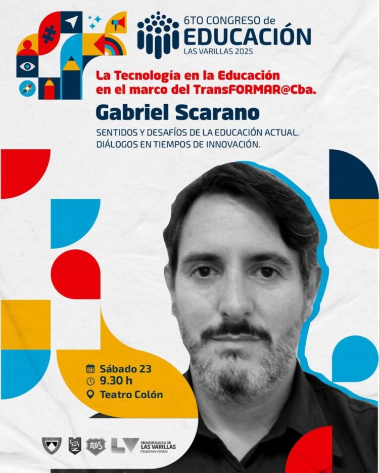 Presentaron el Congreso de Educación de Las Varillas