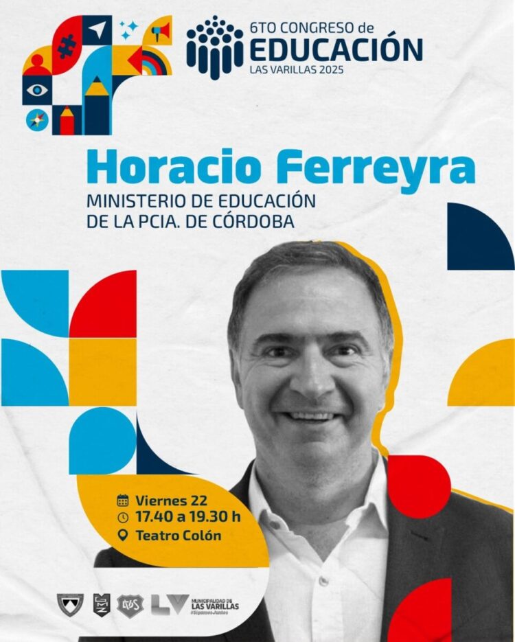 Presentaron el Congreso de Educación de Las Varillas