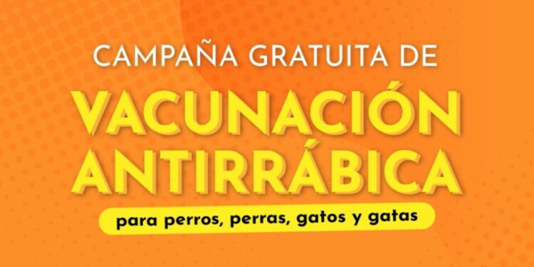 Campaña antirrábica en distintos puntos de Las Varillas