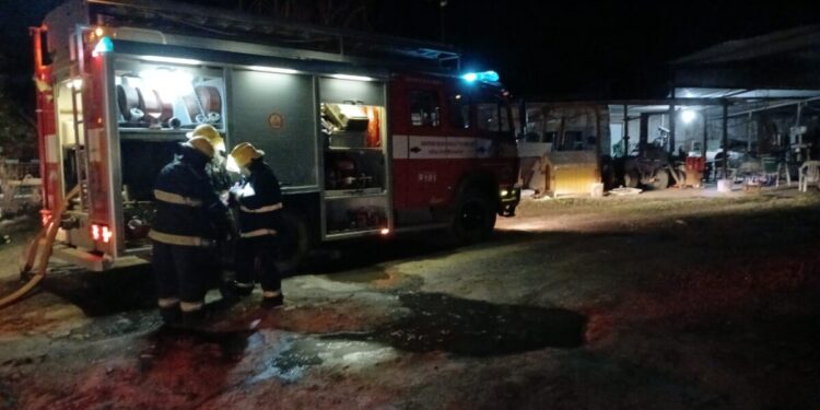 Dos muertos por el incendio de una vivienda en Villa del Rosario