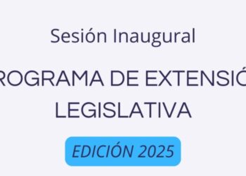 El Programa de extensión legislativa tendrá su primera sesión el próximo lunes