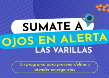 La municipalidad de Las Varillas invita a los vecinos a unirse a “Ojos en Alerta”