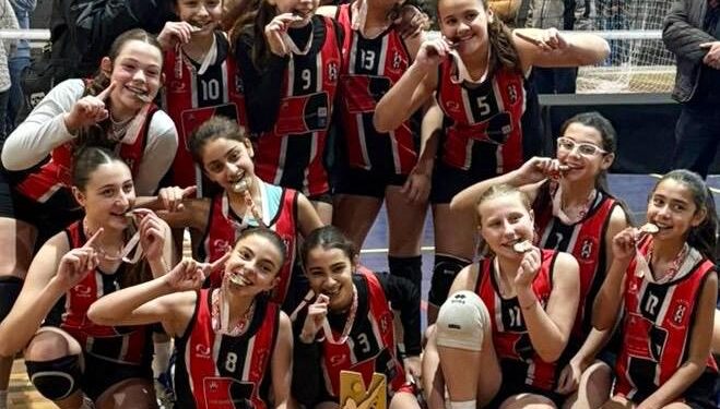 Voley Femenino …. Un logro gigante de las pequeñas tricolores