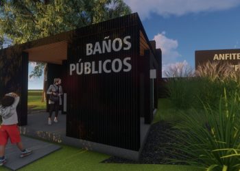 Baños en el centro cívico
