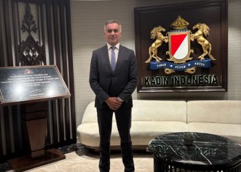 El intendente Mauro Daniele se reúne con la cúpula de Kadin, la Cámara de Comercio e Industria más importante de Indonesia