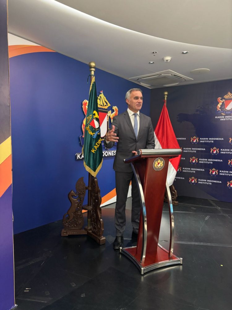 El intendente Mauro Daniele se reúne con la cúpula de Kadin, la Cámara de Comercio e Industria más importante de Indonesia