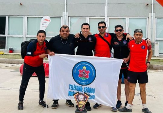 Gran Desempeño de Bomberos Voluntarios en las Olimpiadas Provinciales