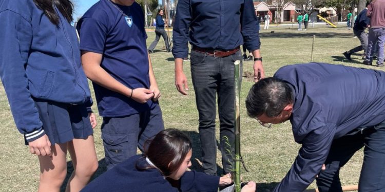 Plantaron árboles como símbolo de diversidad