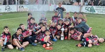 Fútbol Infantil: Almafuerte se quedó con 4 de los 5 títulos de la Zona Sur
