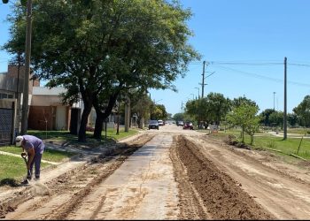 Para la secretaria de Obras Públicas, Las Varillas debería avanzar más en cordón cuneta y pavimento