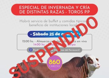 Suspenden remate de hacienda previsto para este sábado