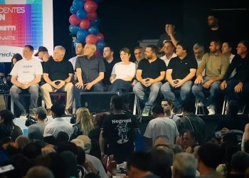 Daniele acompañó a Juan Schiaretti en acto de campaña en San Francisco