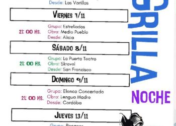 Continúa el teatro en Las Varillas