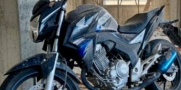 Laspiur: Policía recuperó moto robada