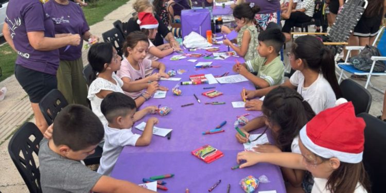 La Libertad Avanza realizó evento navideño en Las Varillas