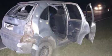 Motociclista fallecido cerca de Sacanta