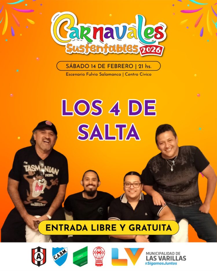 Los Carnavales Sustentables 2026 ya tienen fecha y artistas confirmados