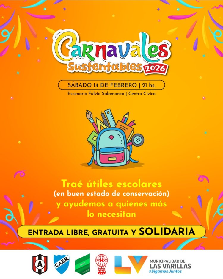 Los Carnavales Sustentables 2026 ya tienen fecha y artistas confirmados