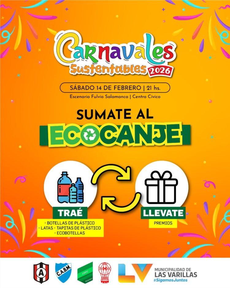 Los Carnavales Sustentables 2026 ya tienen fecha y artistas confirmados