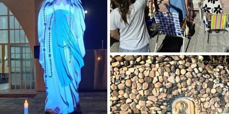 Culmina la Novena de Lourdes