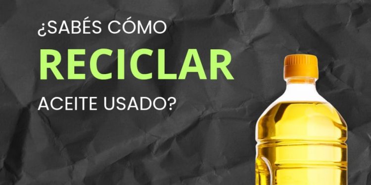 Recogen en la Municipalidad aceite vegetal usado