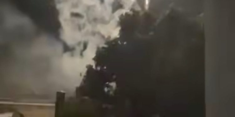 La Municipalidad le labró un acta al local que tiró fuegos artificiales en la madrugada del domingo