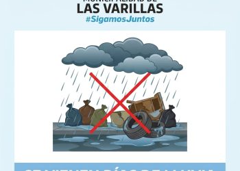 Alerta por lluvias: piden no sacar residuos pesados hasta la próxima semana