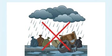 Alerta por lluvias: piden no sacar residuos pesados hasta la próxima semana