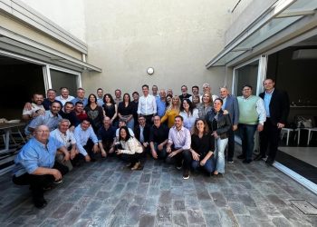 Intendentes y dirigentes del Departamento San Justo se reunieron con Manuel Calvo