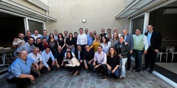 Intendentes y dirigentes del Departamento San Justo se reunieron con Manuel Calvo