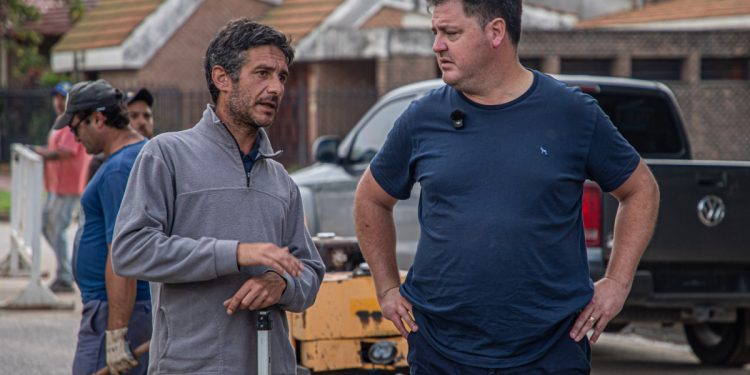 Pablo Ayala prometió avanzar en la reparación de calles, ahora que el tiempo acompaña