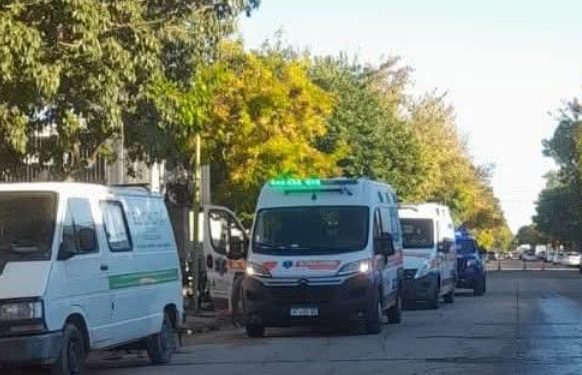 Accidente laboral en una fábrica de pastas movilizó a EMMA y Bomberos