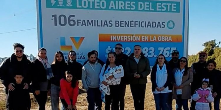 Finalizaron obra de red eléctrica y fibra óptica en barrio Aires del Este