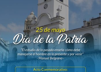 Noche de Gala y acto por el 25 de Mayo